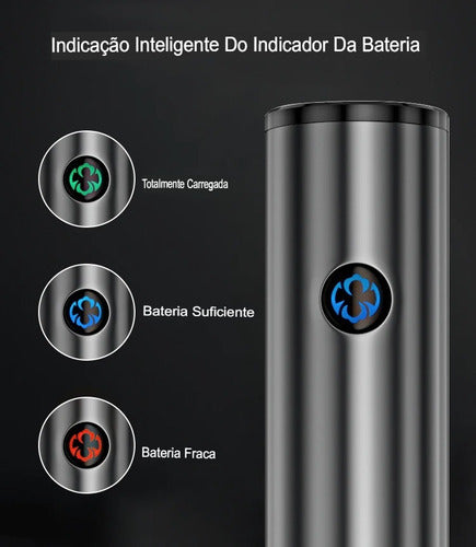 Abridor De Vinho Automático À Bateria Recarregável Usb Top