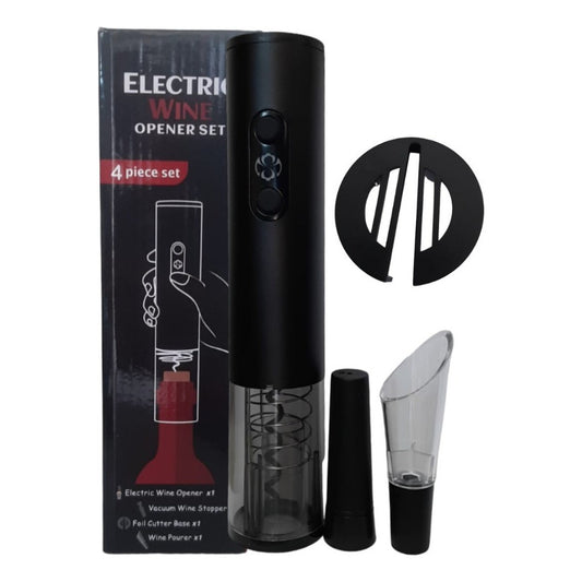 Abridor De Vinho Automático À Bateria Recarregável Usb Top