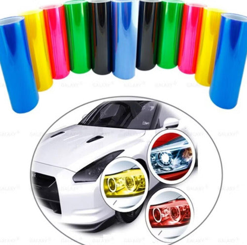 Película Automotiva Farol Lanterna Proteção E Antirisco 2mt
