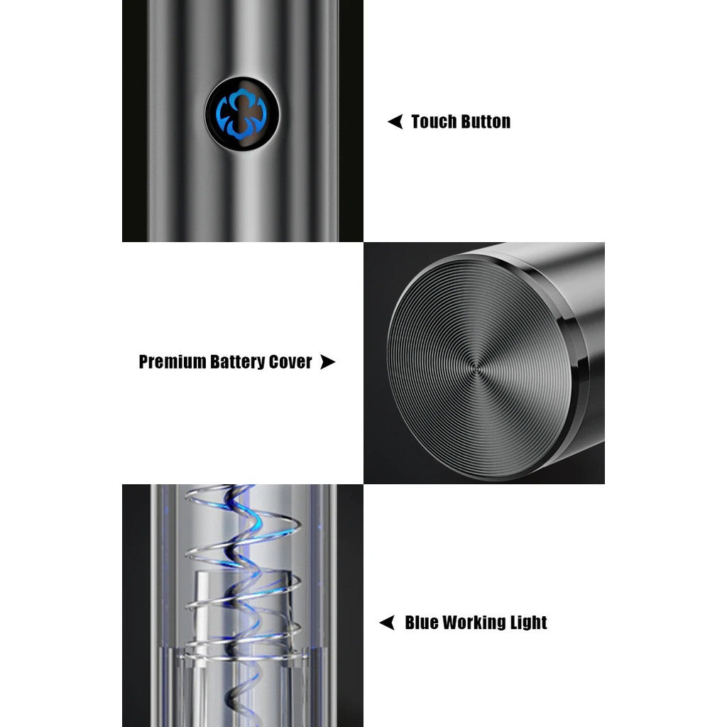 Abridor De Vinho Automático À Bateria Recarregável Usb Top