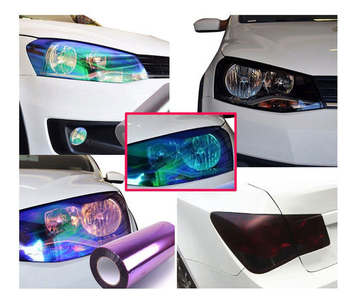 Película Automotiva Farol Lanterna Proteção E Antirisco 2mt