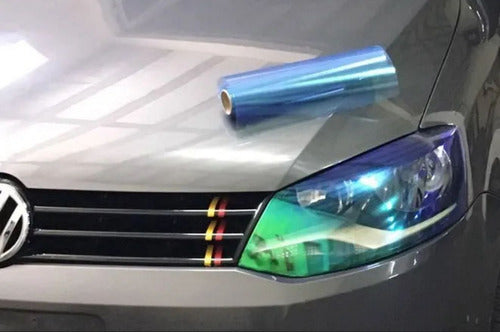 Película Automotiva Farol Lanterna Proteção E Antirisco 2mt