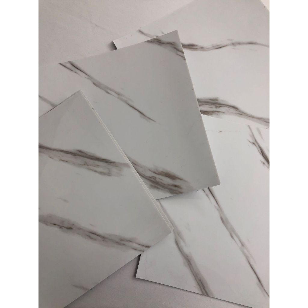 10 Placas Adesiva Parede Piso Painel Vinílico Mármore 30x30