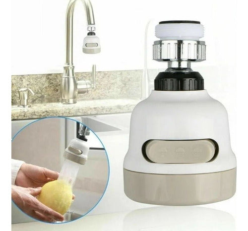 Bico Prolongador Torneira Pia Cozinha Flexivel Ponteira 360