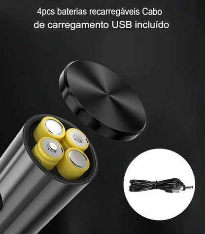 Abridor De Vinho Automático À Bateria Recarregável Usb Top