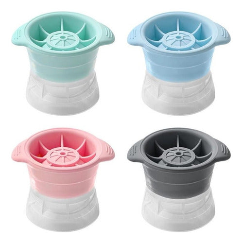 Forma Gelo Esfera Bola Redonda Grande Gigante Whisky Drinks