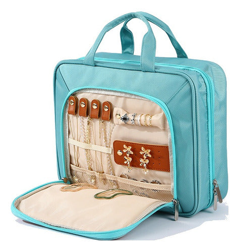 Bolsa Viagem Travel Maquiagem Gancho Divisórias Necessaire